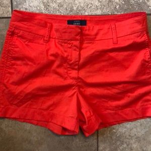 J. Crew red chino Short!
